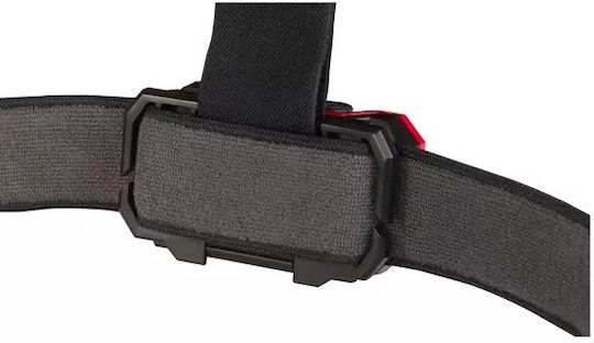 Milwaukee Rechargeable Headlamp LED IP54 with Maximum Brightness 600lm L4 HLRP-201 Red
