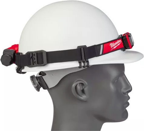 Milwaukee Rechargeable Headlamp LED IP54 with Maximum Brightness 600lm L4 HLRP-201 Red
