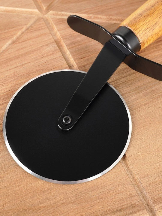 Excellent Houseware Πλατώ Σερβιρίσματος Πίτσας με Χειρολαβή Ξύλινο 42.5x30x1.5εκ. 2τμχ