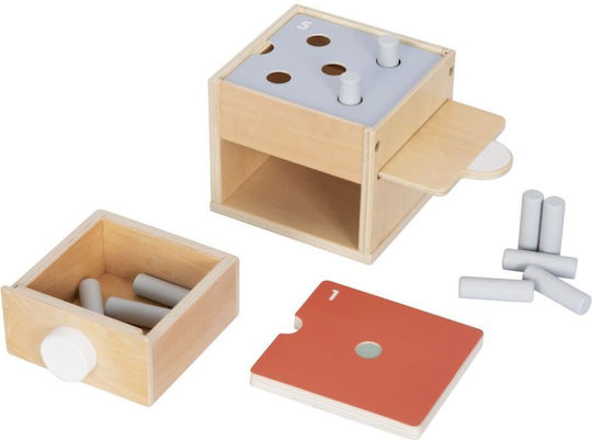 Eli Neli Κουτί Montessori Educational Game Knowledge made of Wood