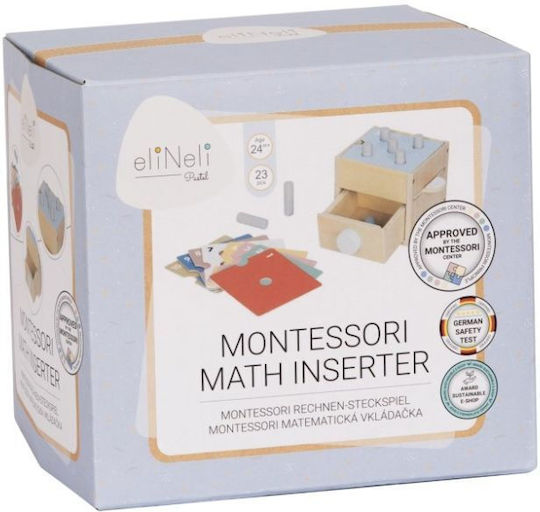 Eli Neli Κουτί Montessori Educational Game Knowledge made of Wood