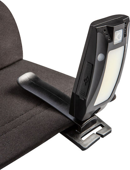 Neo Tools Lumină de lucru și de sit, cu baterie Lanternă Frontală LED IPX4 cu Luminozitate Maximă 180lm Negru