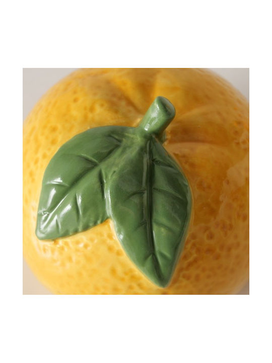 Orange Set of 2 Handmade Ceramic Decorative Oranges 2 Pieces
