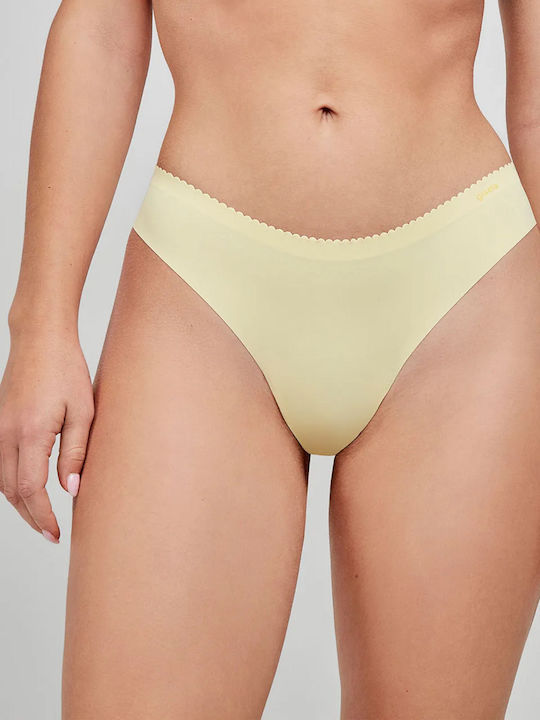 Women's Slip 3Pack Seamless Yellow