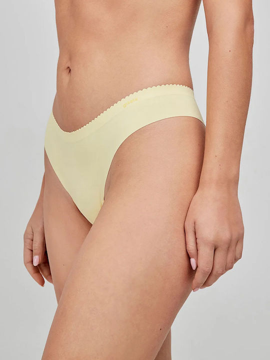 Women's Slip 3Pack Seamless Yellow