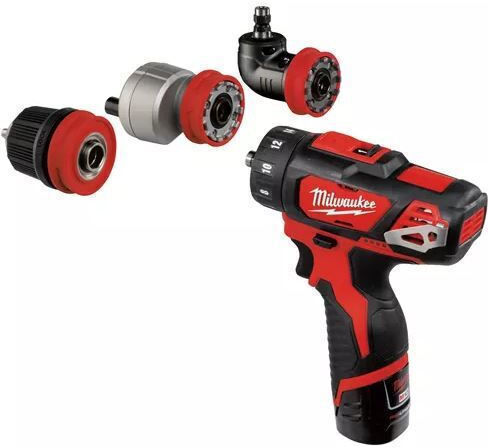 Milwaukee M12 BDDX SET-202C Battery Drill Driver 12V 2x2Ah