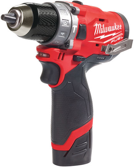 Milwaukee M12 FPD-202X Κρουστικό Δραπανοκατσάβιδο Μπαταρίας Brushless 12V 2x2Ah