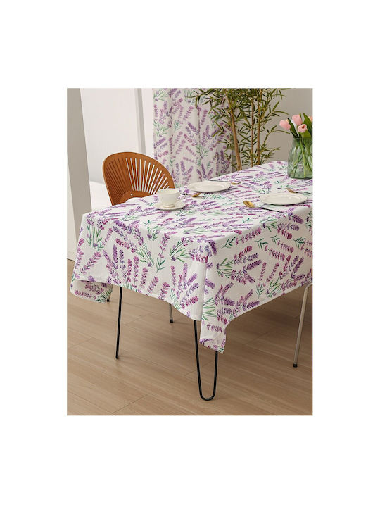 Tischtuch Lavender, Purple, White 140x150cm