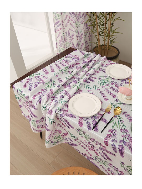 Tischtuch Lavender, Purple, White 140x150cm