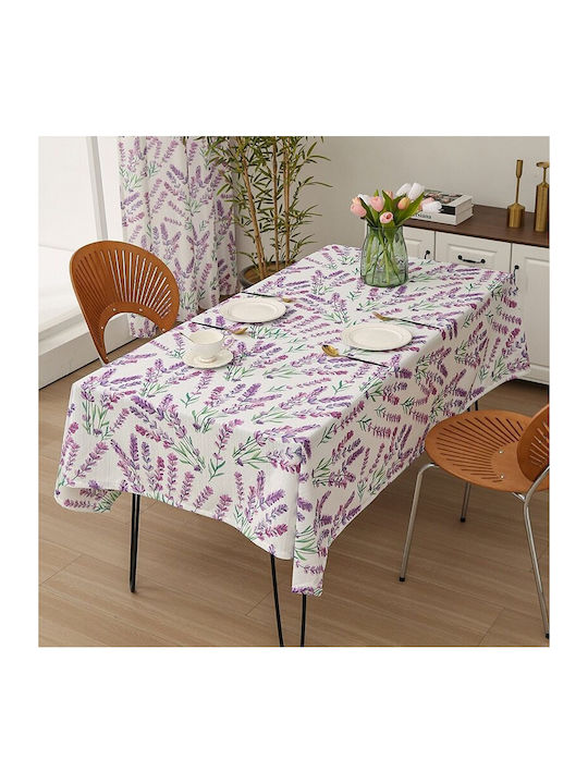 Tischtuch Lavender, Purple, White 140x150cm