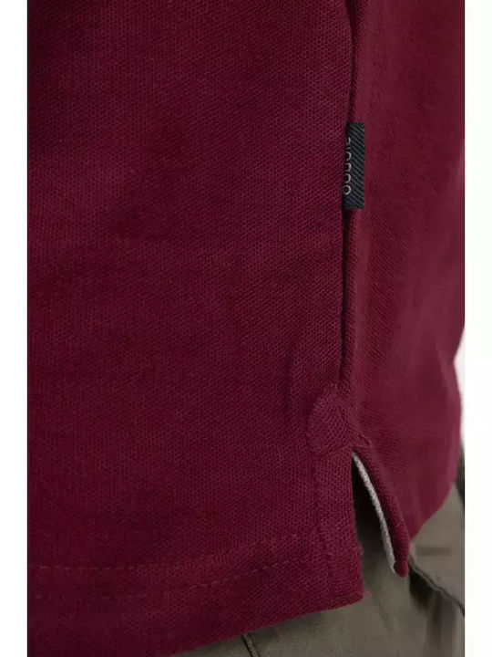 Polo T-shirt Dark Raspberry