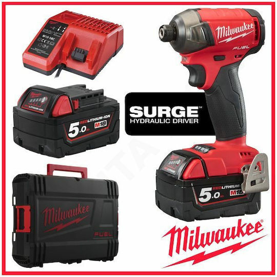 Milwaukee M18 FQID-502X Akku-Schlagschrauber Batterielos 18V 2x5Ah
