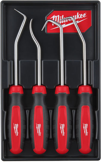 Milwaukee 4932480568 Σετ Εργαλεία Χειρός Σετ Γάντζοι 4τμχ
