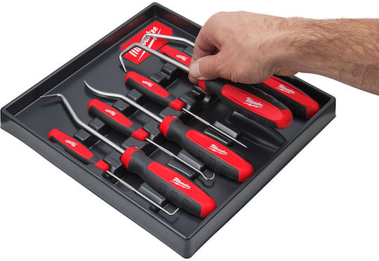 Milwaukee 4932480569 Комплект Ръчни Инструменти Комплект за тежки задачи с кука и прободна игла 8бр