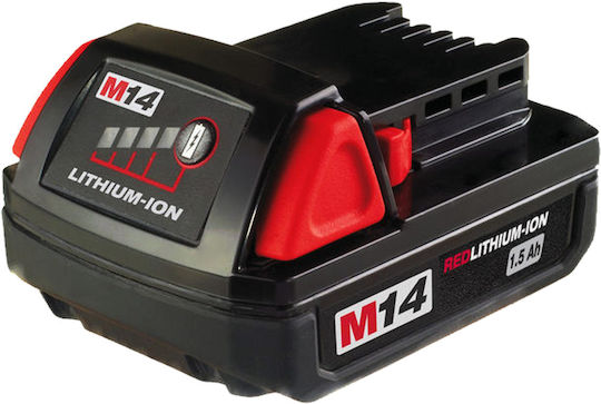 Milwaukee Werkzeugbatterie mit Kapazität 1.5Ah M14 B1.5