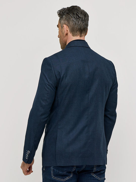 Men's Summer Suit Jacket Regular Fit Blue