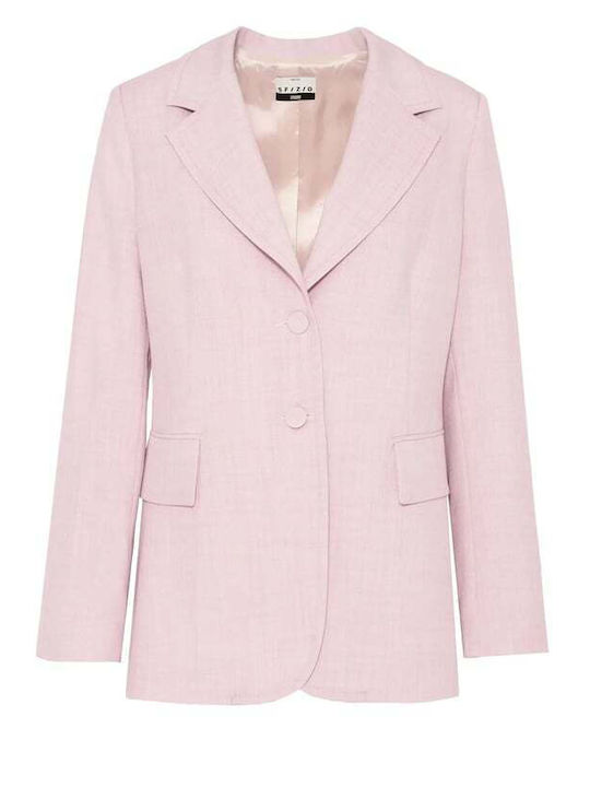 Sfizio Blazer pentru femei Sacou Roz