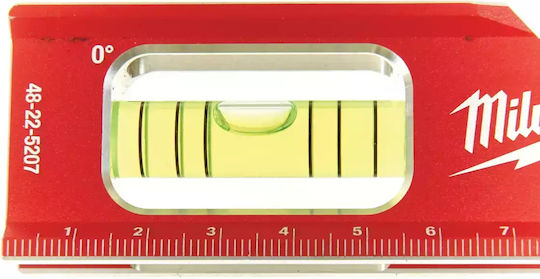 Milwaukee Torpedo Spirit Level Aluminum Magnetic 17cm with 3 Eyes