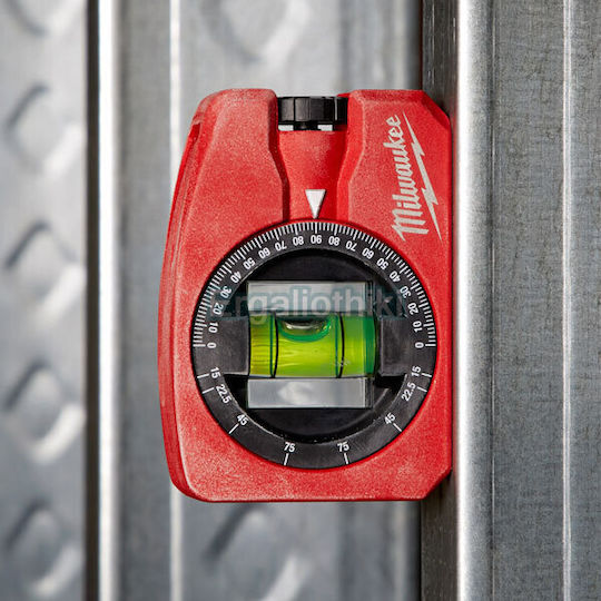 Milwaukee 4932459597 Plastic Spirit Level Magnetic 8cm with 1 Eye