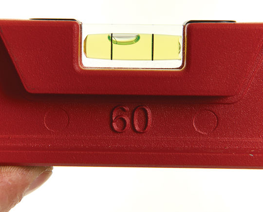 Milwaukee Redcast 60 Die-Cast Spirit Level Aluminum 60cm with 2 Eyes