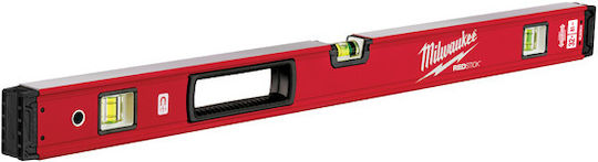 Milwaukee Redstick Backbone 60 Magnetic Πλαστικό Αλφάδι Μαγνητικό 60εκ. με 3 Μάτια
