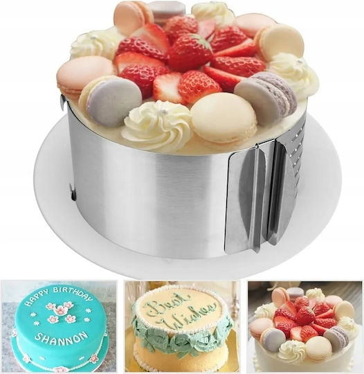 Adjustable Cake Ring High 16-30cm Baking Ring