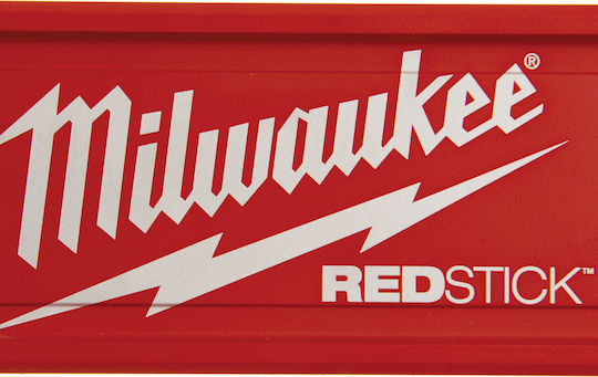 Milwaukee Redstick Backbone 80 Spirit Level Aluminum Magnetic 80cm with 3 Eyes