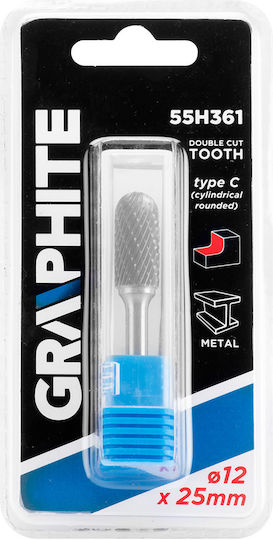 Graphite Router Carbură pentru Metal \ Aluminiu \ Plastic 25mm x 25mm