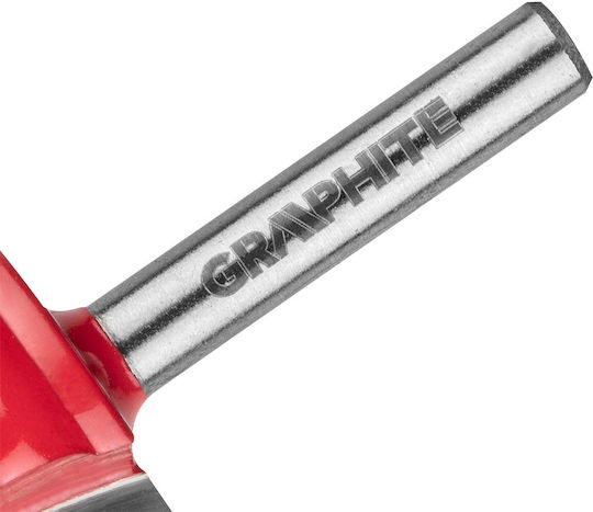 Graphite Cutter Bit Hartmetall für Holz 9.7mm x 25.7mm x 6mm mit Kugellager