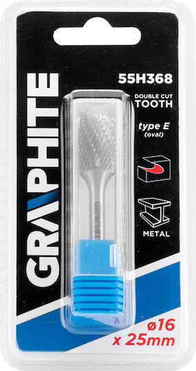 Graphite Router Carbură pentru Metal \ Aluminiu \ Plastic 25mm x 25mm