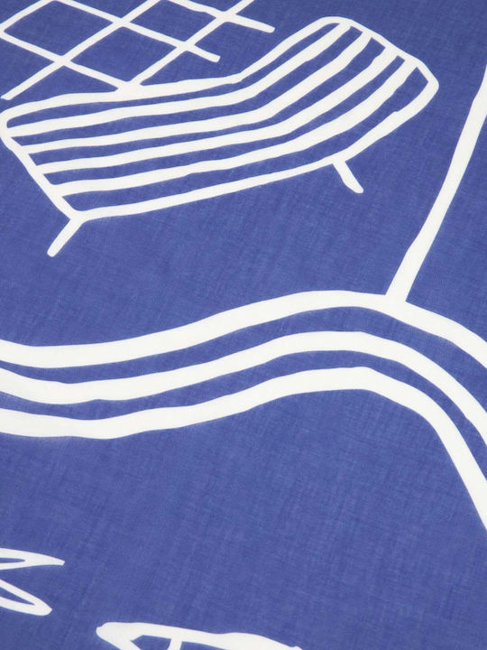 Portofino Παρεό Full Blue