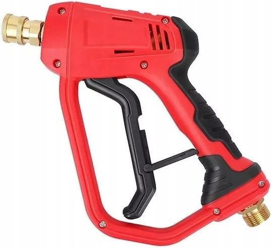 Red Pressure Gun 4000 Psi M22 22mm Quick Connect 1/4”