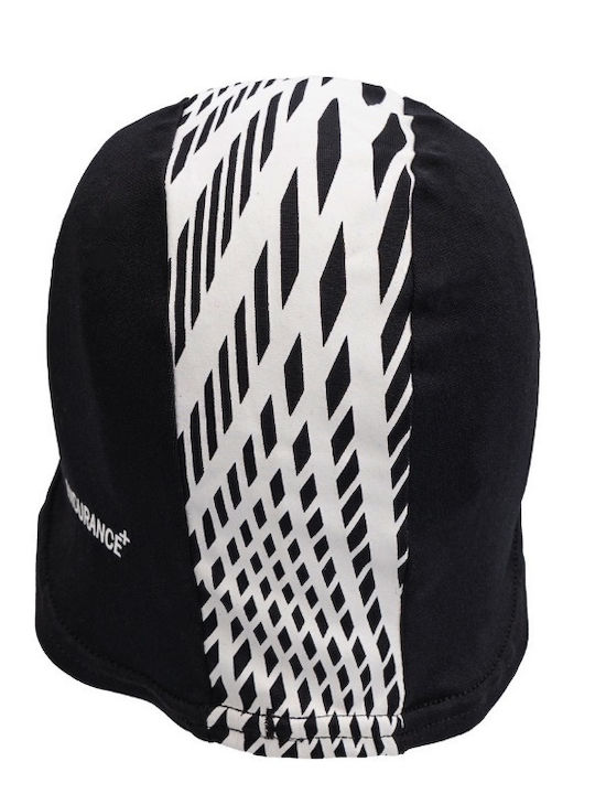 Speedo Unisex Adult Boom Endurance + Swim Cap Black White Boho Diamonds One Size Speedo Black White