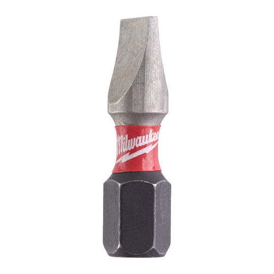 Milwaukee Shockwave Set 2 Screwdriver Bits Straight