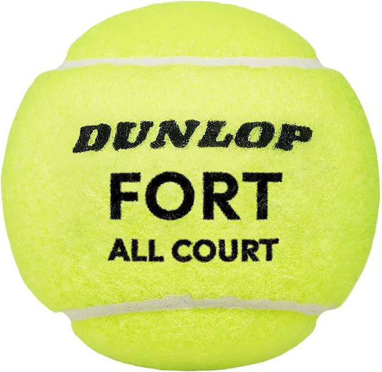 Dunlop Fort All Court Tennis Ball's X 4 4-ball Can