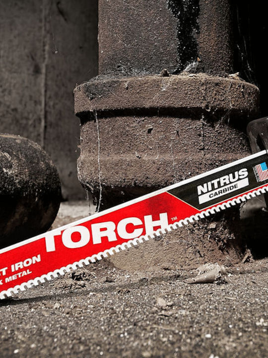 Milwaukee Torch Nitrus Lame Pentru Fierăstrău Pendular Pentru Metal 230mm 5 Bucăți
