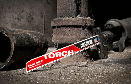 Milwaukee Torch Nitrus Jig Saw Blades for Metal 230mm 5 Pieces