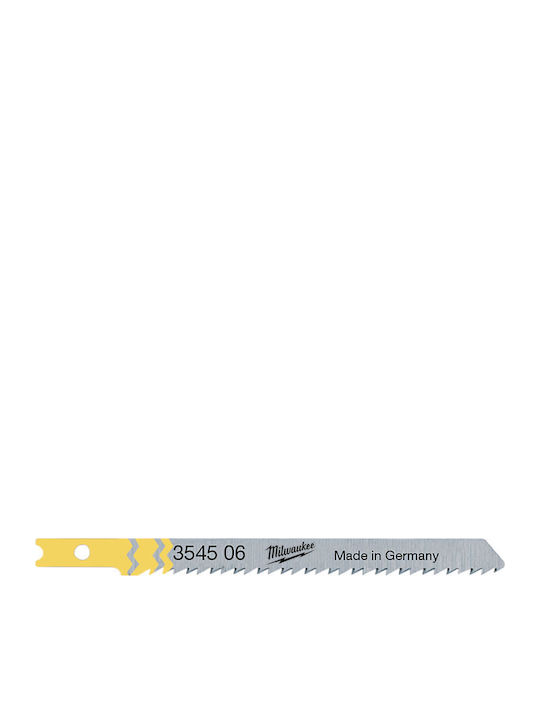 Milwaukee A5035/a5041 Jig Saw Blade for Wood 75mm 5pcs 4932354506