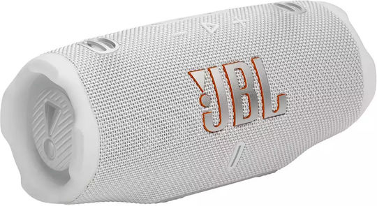 JBL Charge 6 Водоустойчиво Bluetooth високоговорител 45W с живот на батерията до 28 часа Бял
