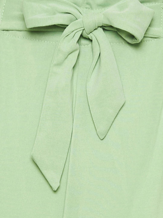 Women's High-waisted Shorts Green