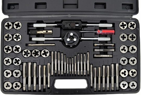 AWTools AW20418 Φιλιέρες από Χάλυβα 10x1.5 / 9x1.25mm 60τμχ