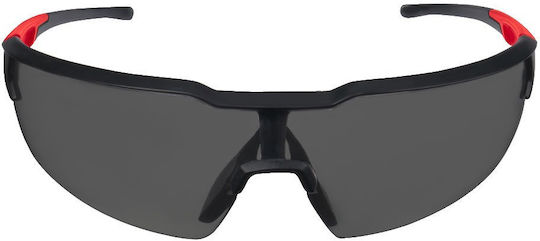 Milwaukee Safety Glasses for Protection with Black Lenses Tinted 1pcs