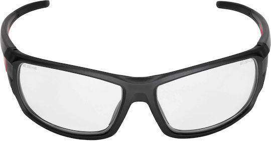 Milwaukee Safety Glasses for Protection with Transparent Lenses 1pcs