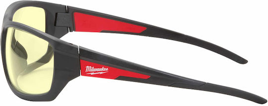 Milwaukee Ochelari de Protecție pentru Muncă cu Galbeni Lentile 1buc