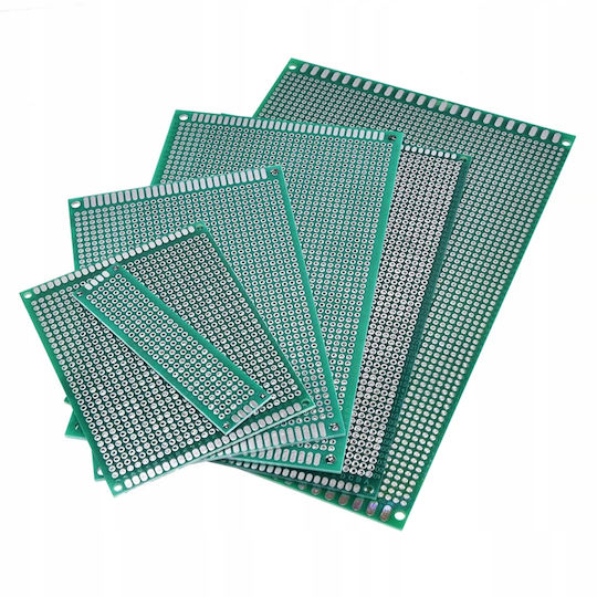Rosfix Πλακέτα Πρωτοτύπου Διπλής Όψης 40 X 60 Mm Πράσινο