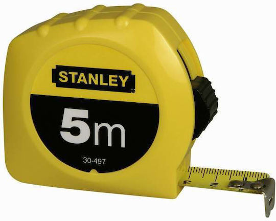 Stanley Μετροταινία με Αυτόματη Επαναφορά 19mm x 5m
