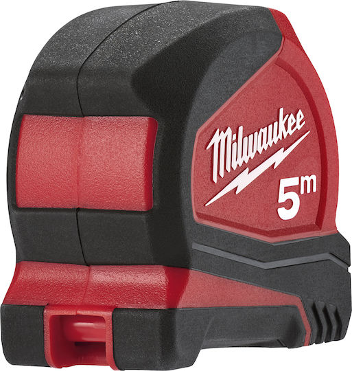Milwaukee Maßband mit automatischem Rücklauf und Magnet 25mm x 5m