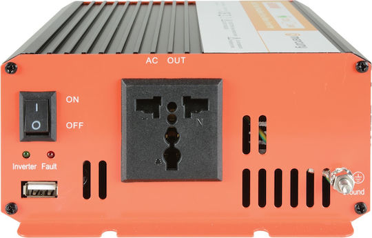 Mercury Ims600-12 12V DC 600W Wechselrichter + USB 652.004uk