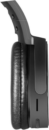 Defender Безжични Bluetooth On Ear Слушалки с Радио с 5 часа Работа Черни