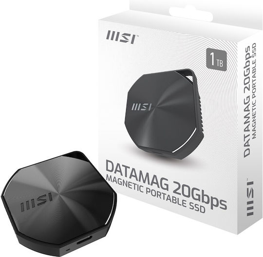 MSI Datamag USB 3.2 / USB-C External 1.8" SSD 2TB Black